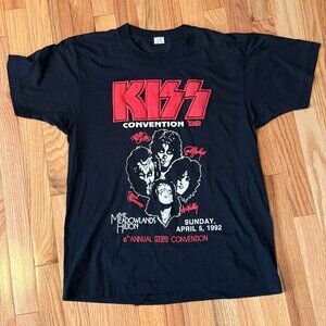 Rare Vintage Collectible t-shirt from the 6th Annual KISS Convention
